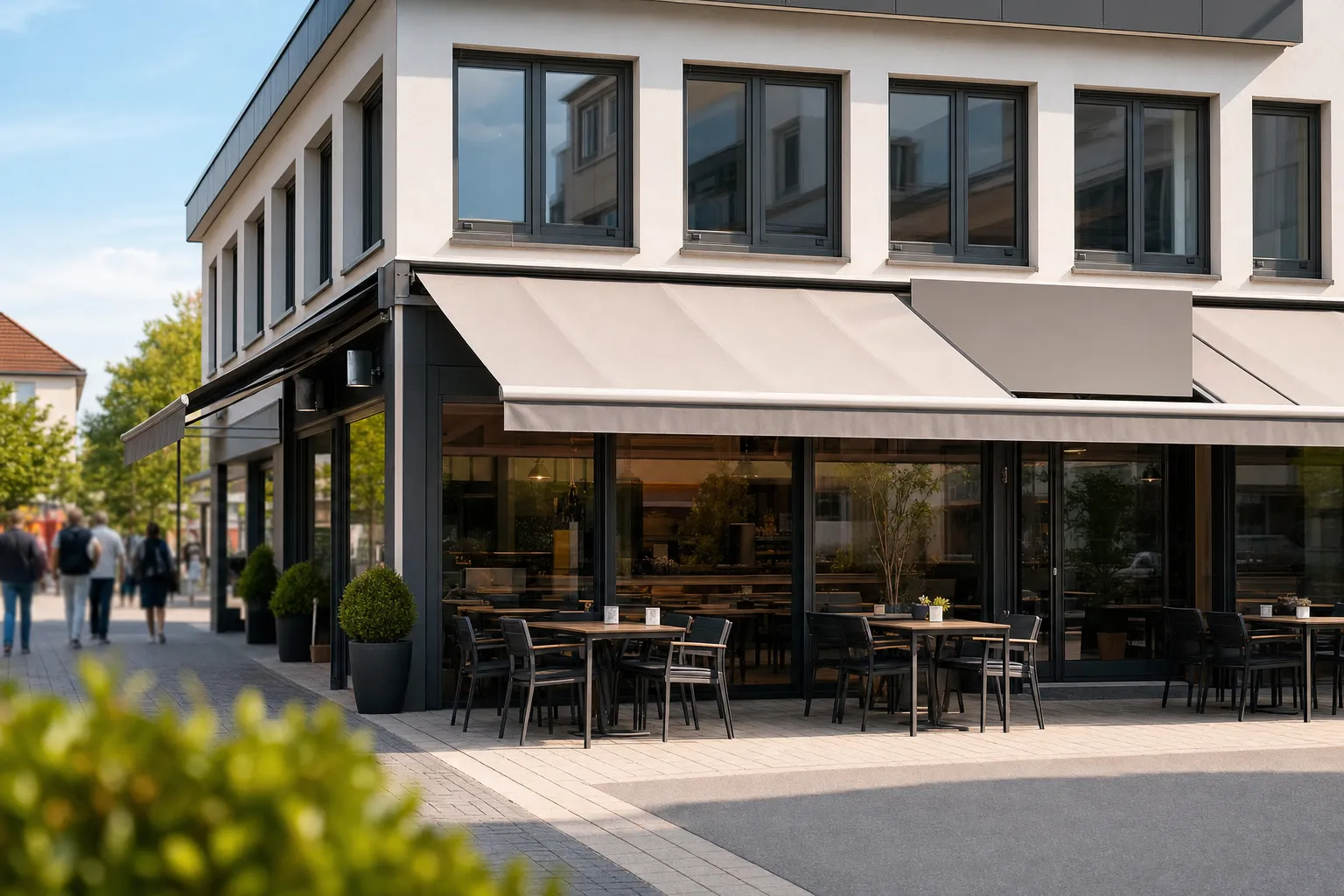 Geschäftsgebäude — Gewerbekunden und Betriebe